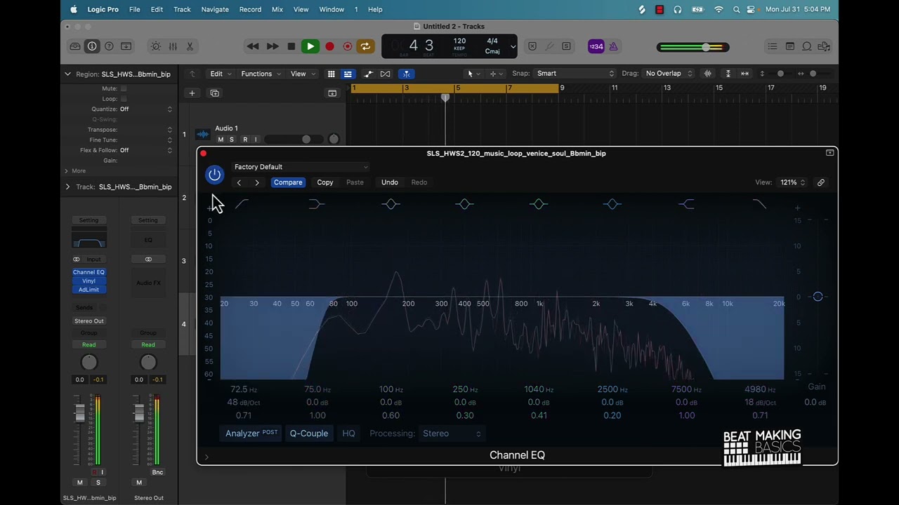 CHOPPING A SOUL SAMPLE IN LOGIC PRO X - SILENT COOK UP