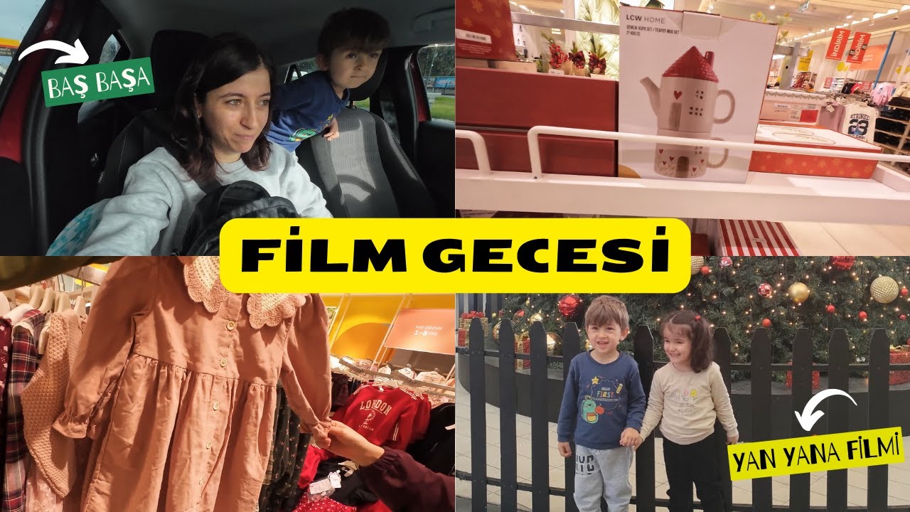 BAŞBAŞA FİLM GECESİ 🎬 Yan Yana Filmi & LCW Home Alışveriş 🛒