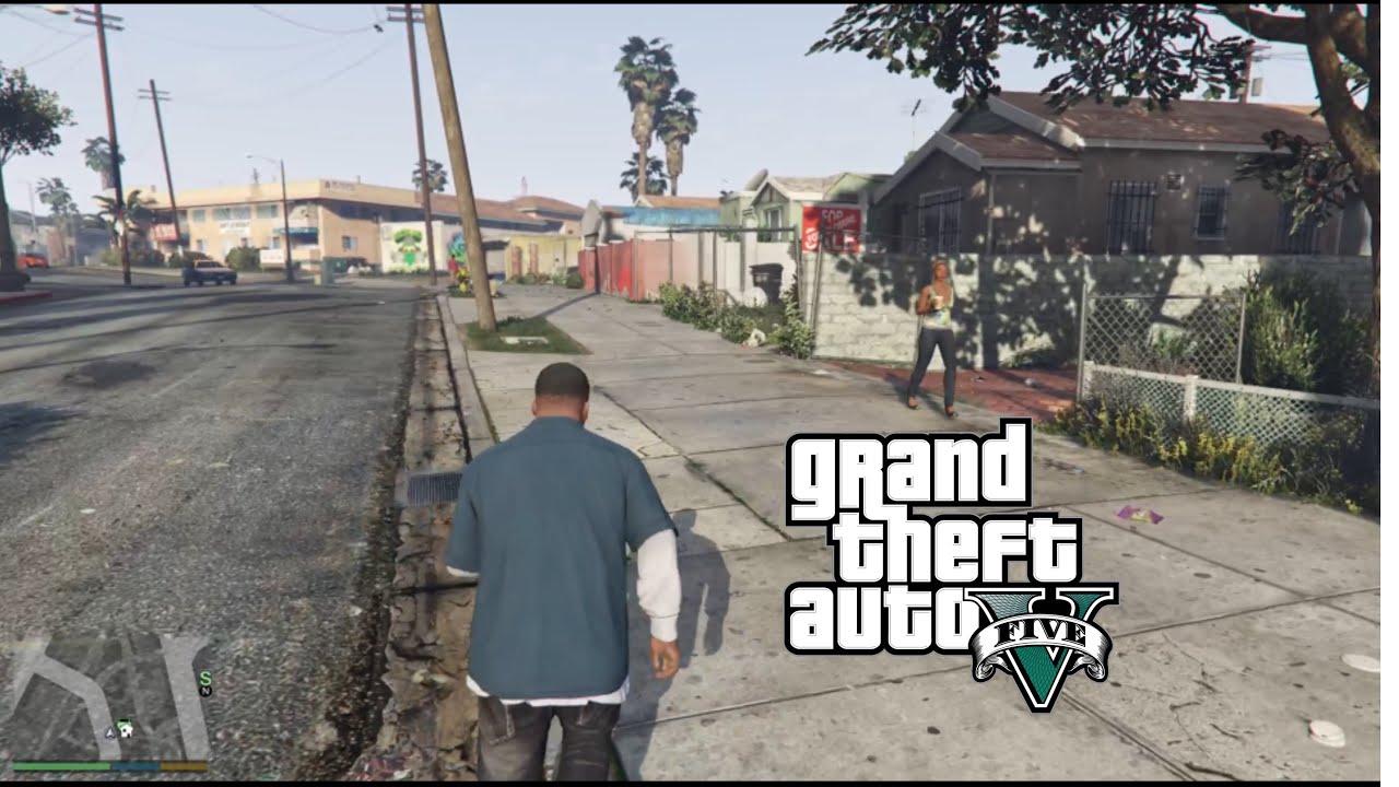 Grand Theft Auto-V ❤️‍🔥in Ps5 Free Roam Gamplay! GTA V Free Roam Gameplay (PS5) Anything Can Happen|