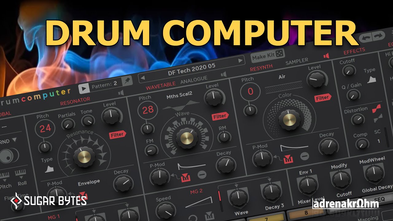 DrumComputer from Sugar Bytes