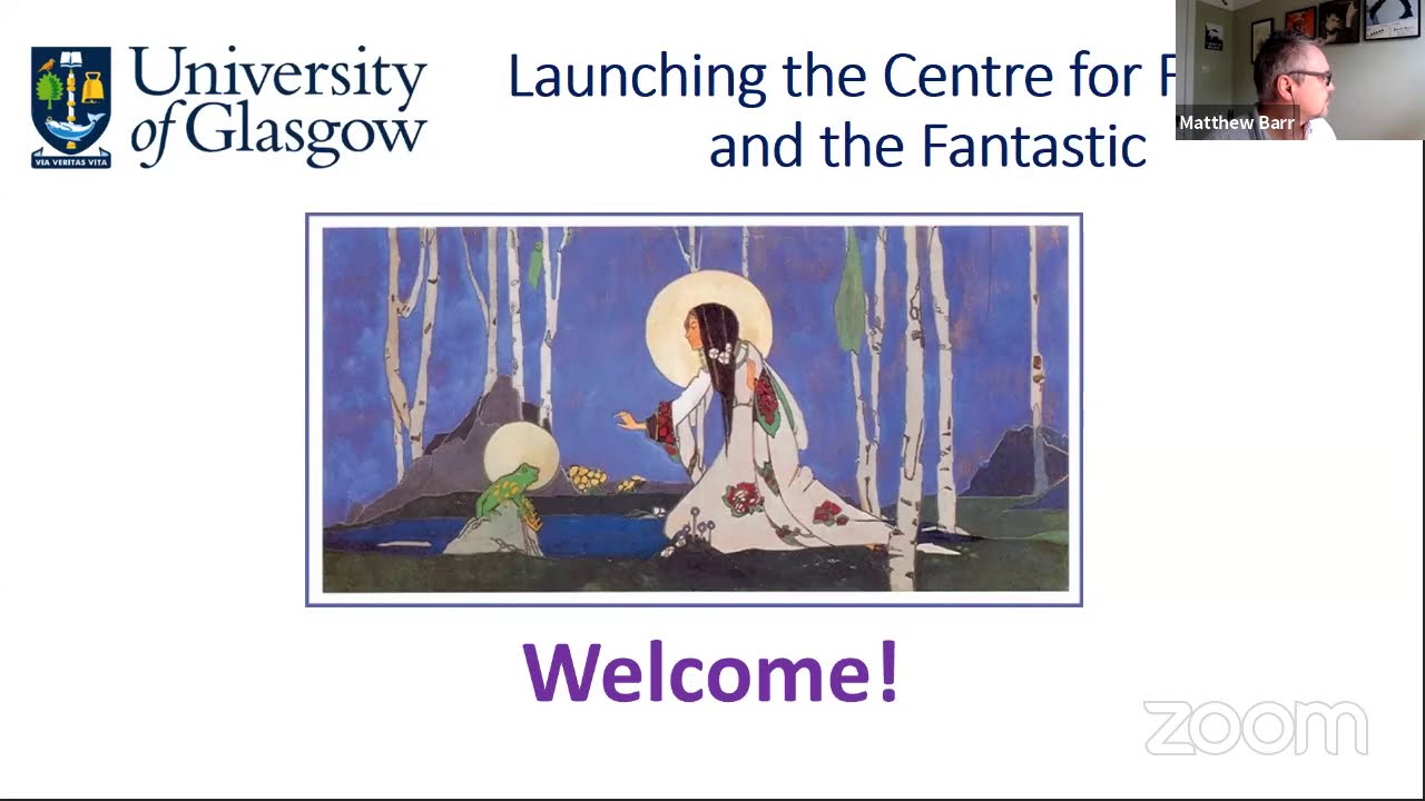 Centre for Fantasy and the Fantastic Launch (16 September 2020)