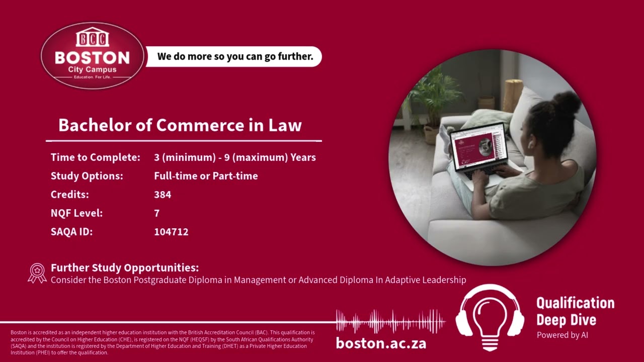 Deep Dive: BCom Law