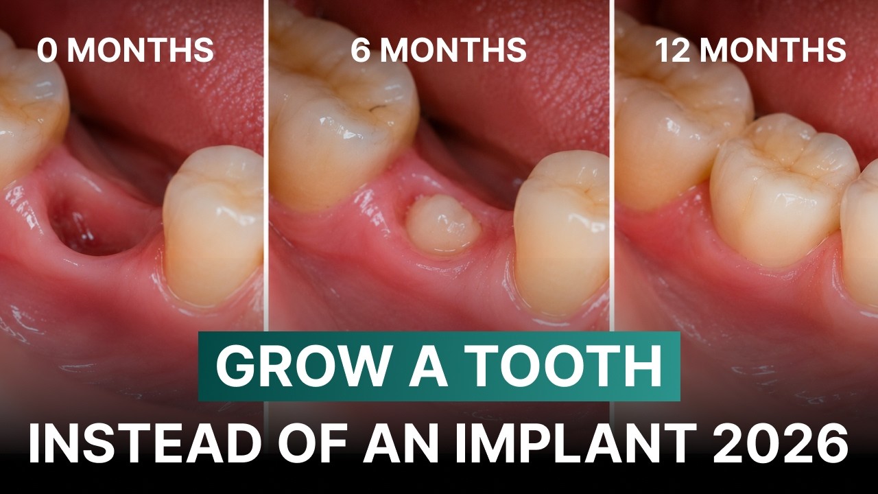 Japanese Technology for GROWING Teeth. What Don't Dentists Tell You? WHEN Can It Be Done?