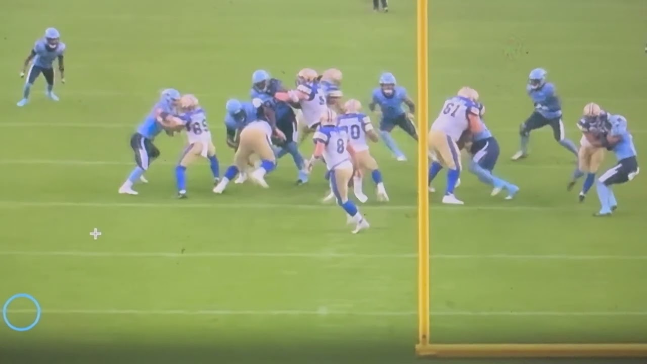 Micah Vanterpool blue bomber highlights LT/ LG 2025 season