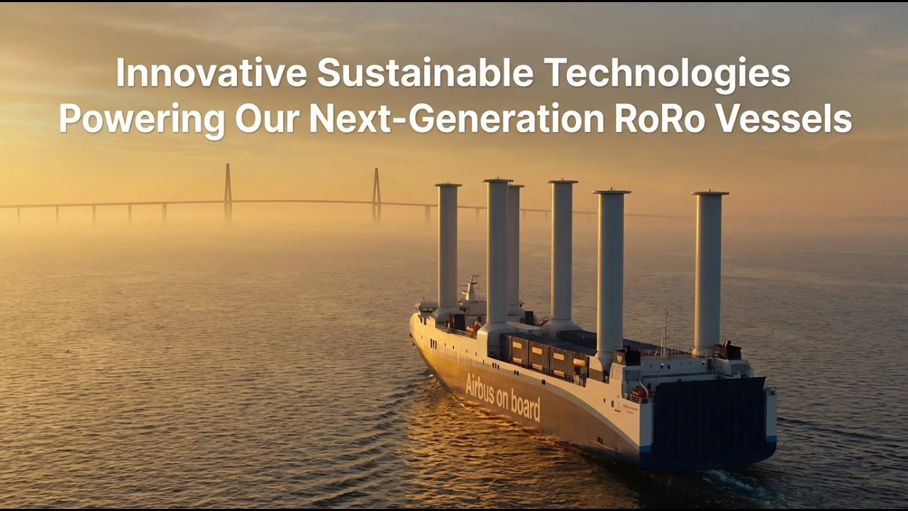 Innovative Sustainable Technologies Powering Our Next-Generation RoRo Vessels