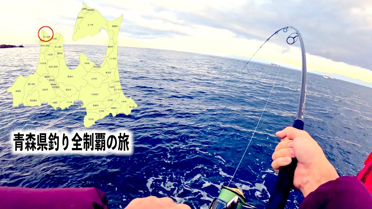 【青森県釣り全制覇の旅１】良型青物とイカを狙いにマグロの聖地へ！