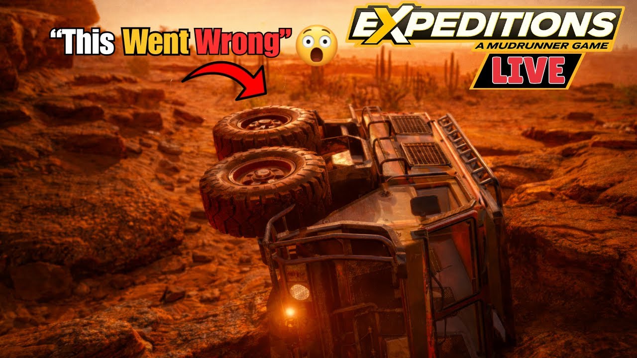 LIVE 🔴 Extreme Expedition Begins! | Expeditions: A MudRunner Game | Hardcore Off-Road Survival