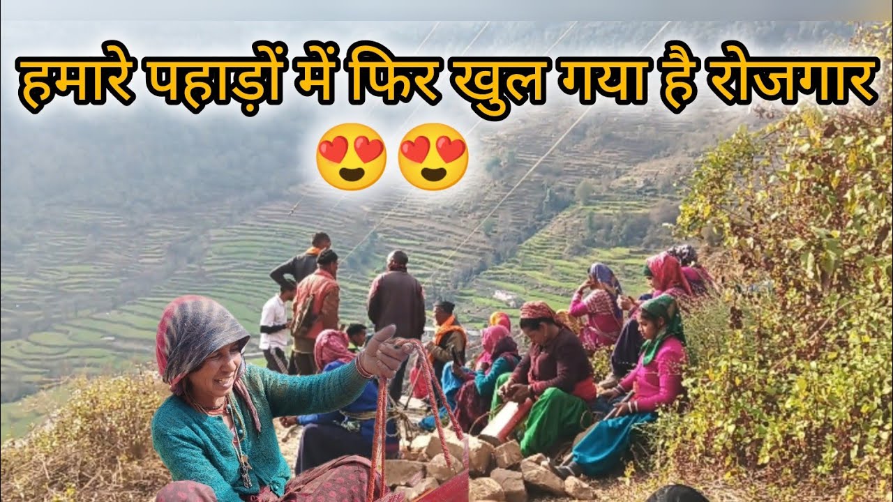 || हमारे पहाड़ों में फिर खुल गया है रोजगार || बुआ ने दिया खतरनाक भाषण || 😱😍#daliyvlog #rojgar #likes