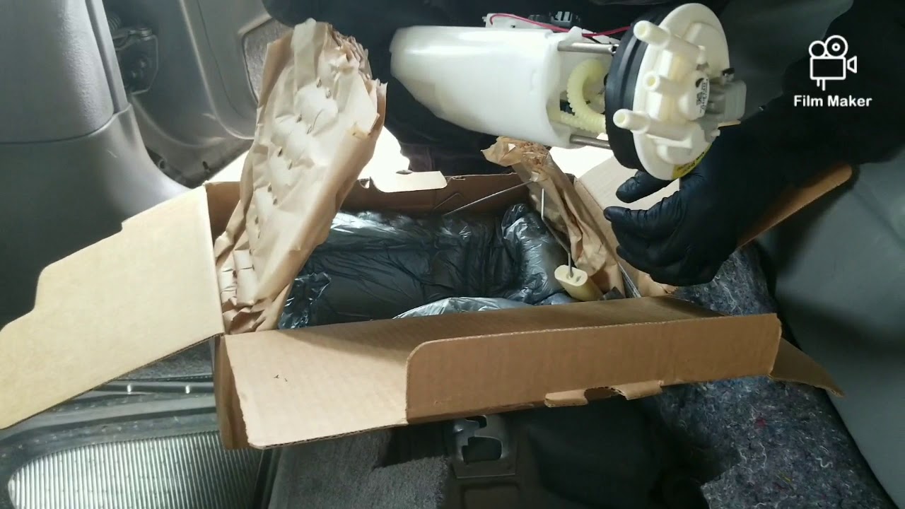 1994 Cadillac Deville 4.9 Fuel Pump Replacement And Making Of Access Fuel Pump Access Hole