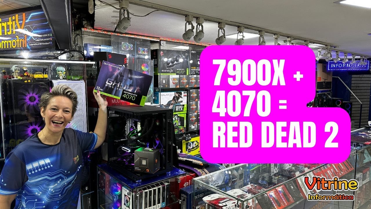 RED DEAD REDEMPTION 2 ➡️ RYZEN 9 + RTX 4070 🚀