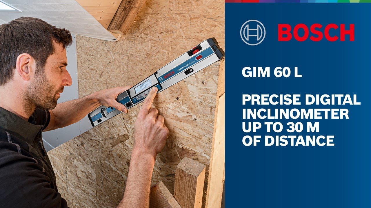 Bosch GIM 60 L Professional Digital Inclinometer