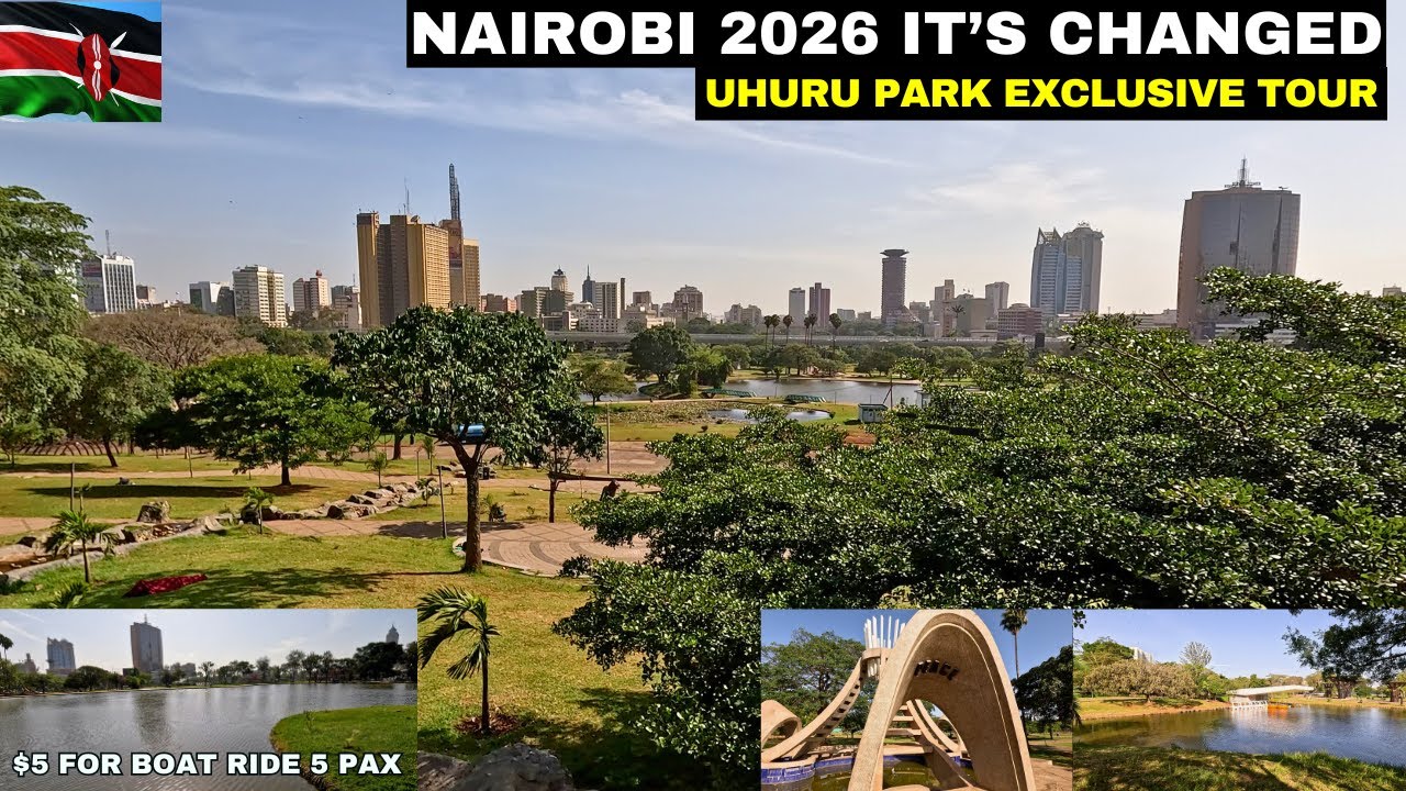 EPIC Uhuru Park Exclusive 2026 | Nairobi's New Cheese 4K