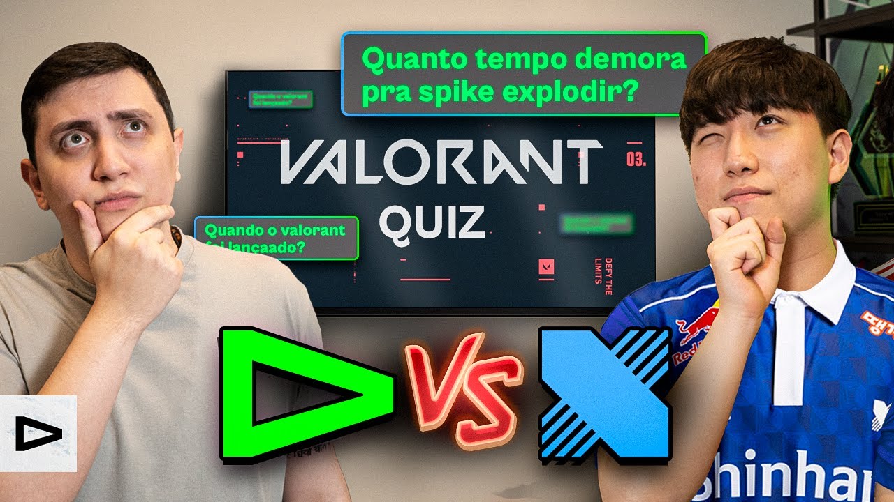 LOUD vs DRX no QUIZ DE VALORANT
