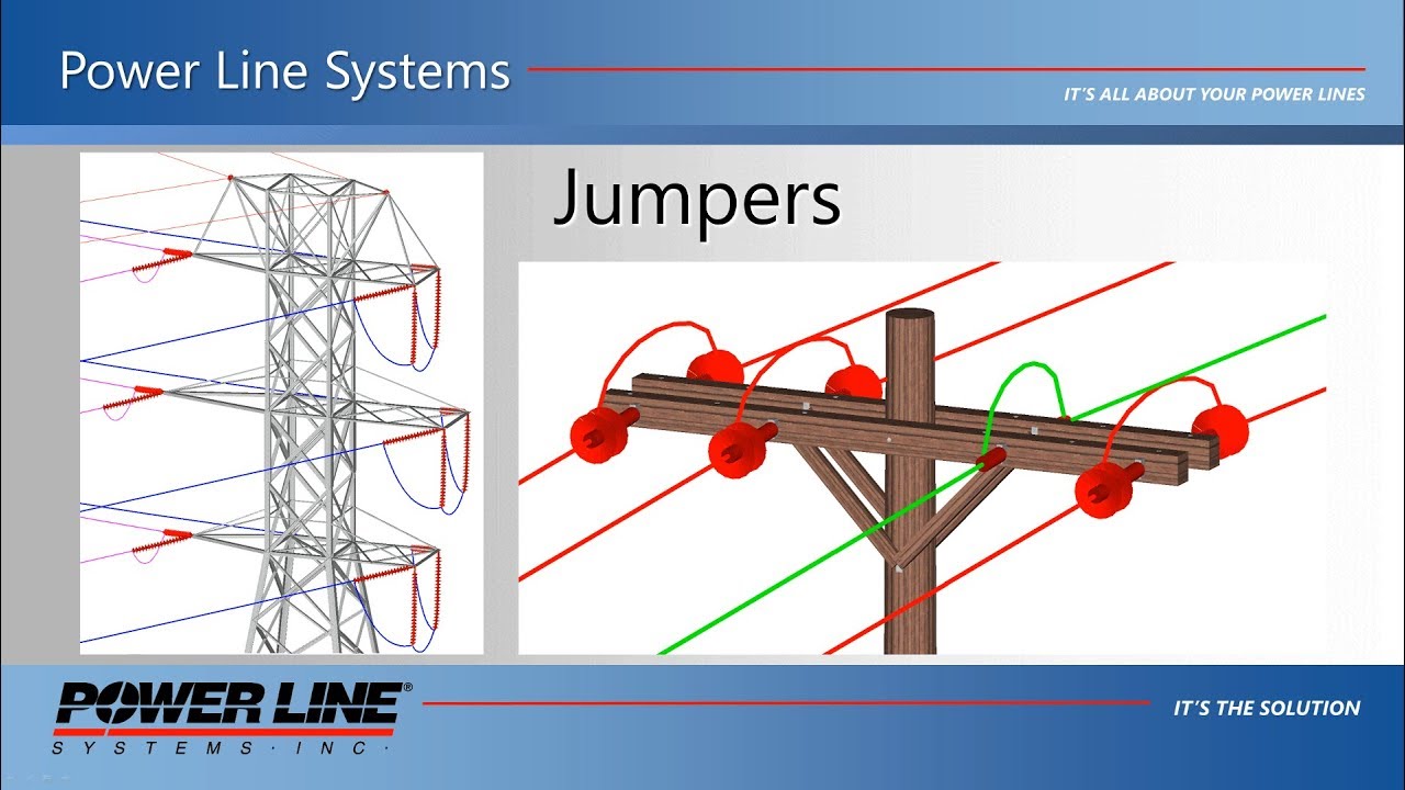 Jumper Modeling in PLS-CADD