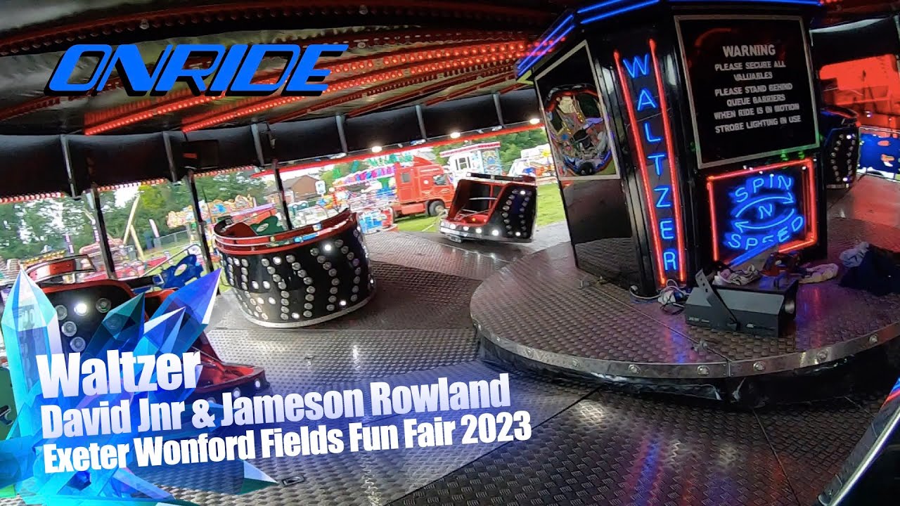 Waltzer - D. Jnr & J. Rowland (Onride) @ Exeter Wonford Fields Fun Fair 2023