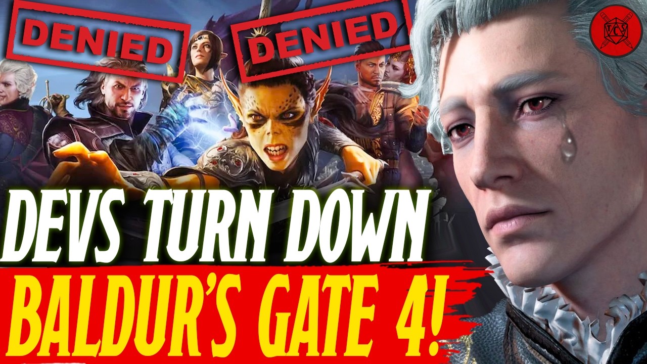 Обречена ли Baldur's Gate 4?! Почему студии продолжают отказываться от сиквела BG3!