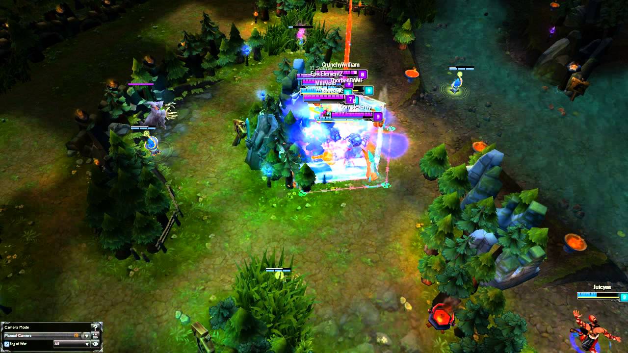 10 Man Vortex - 5 Lee Sins and 5 Threshs spinning around in circles! [TWT]