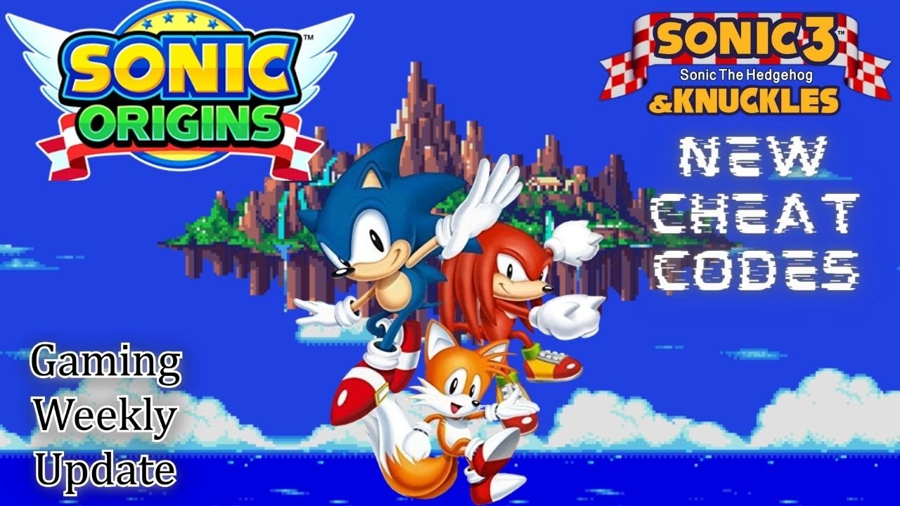 Sonic Origins: новые чит-коды Sonic 3 и Наклза