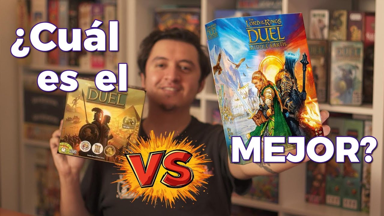 7 Wonders DUEL Vs El señor de los anillos | El mejor juego para 2 jugadores #7wondersduel