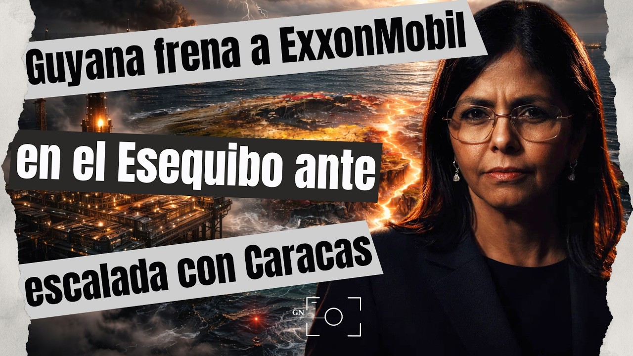 Guyana frena a ExxonMobil  tensión máxima en el Esequibo petrolero