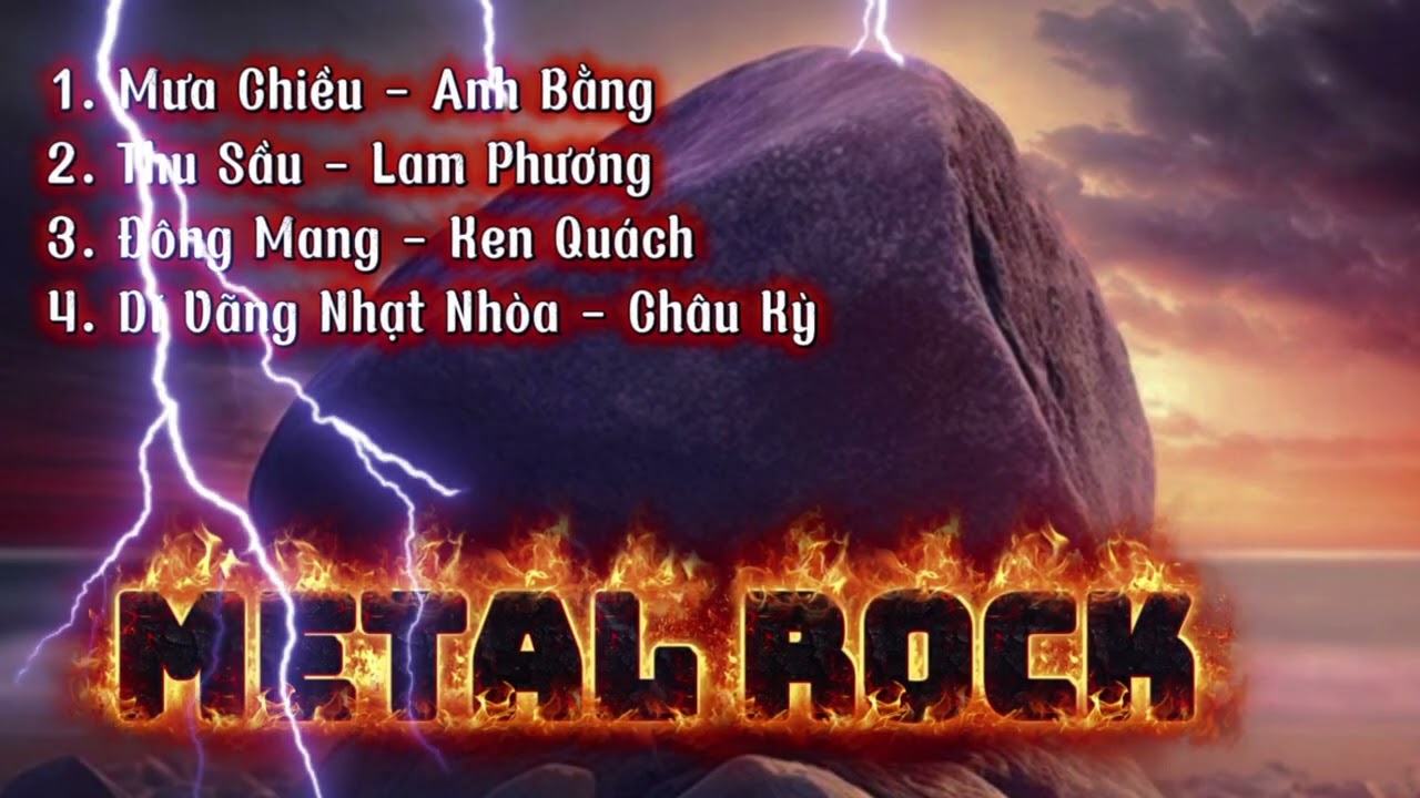 [Metal Rock] Mưa Chiều - Thu Sầu - Đông Mang - Dĩ Vãng Nhạt Nhòa #metalrock #rockmetal #rock #rocks 