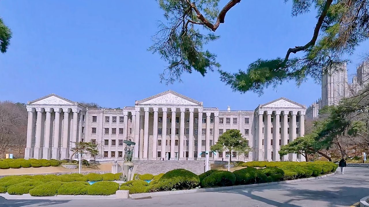 University Tour Drive in Seoul 🚗🎓 4K | HUFS ➝ Kyung Hee ➝ Korea University Entrance & Local street