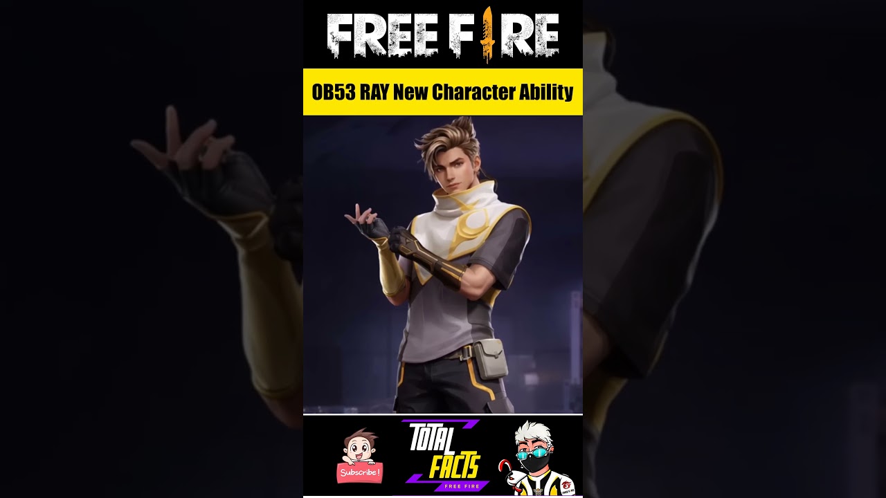 OB53 Update New Character RAY Amazing Ability 😱 Free Fire
