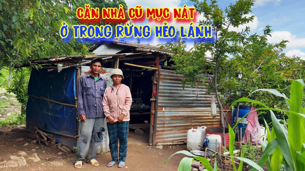2 VỢ CHỒNG nghèo sống TẠM BỢ trong căn nhà CŨ NÁT - tập 1548