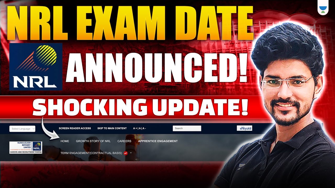 NRL Recruitment 2025 | NRL Exam Date Announced | Devendra Poonia Sir | Unacademy