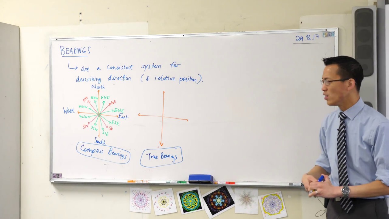 Bearings (2 of 3: True bearings)