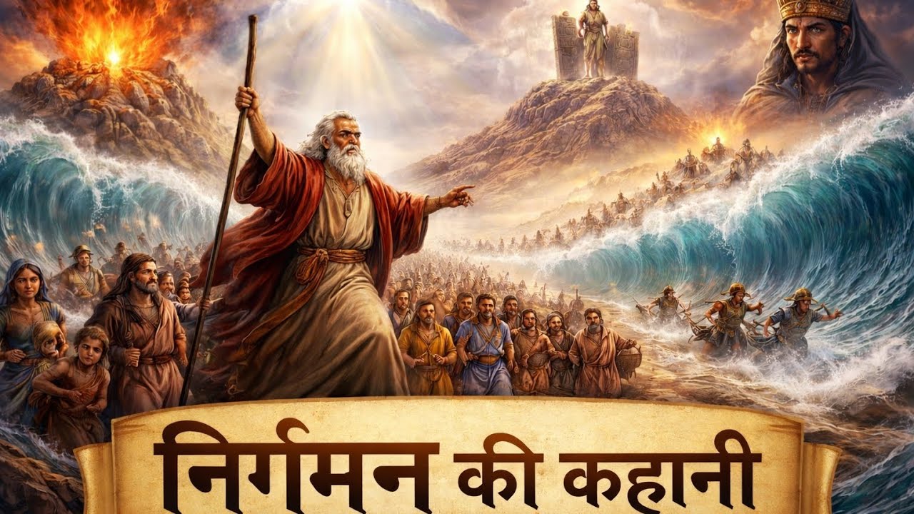 निर्गमन की पूरी कहानी | बाइबल की सबसे महान कहानी | Exodus Story in Hindi