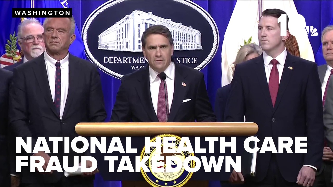 Justice department says 455 people charged in alleged $6.5B health care 'fraud schemes'