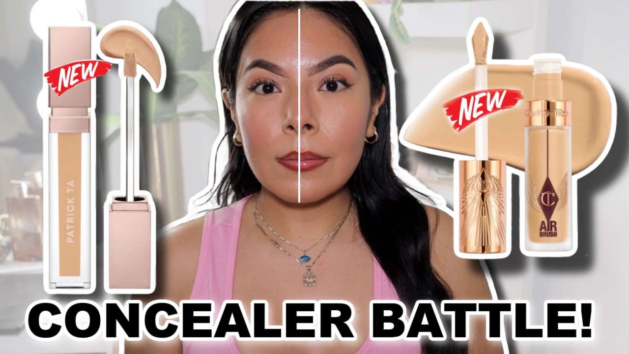 NEW Concealer Battle! Patrick Ta vs Charlotte Tilbury — Which One Is Worth It?