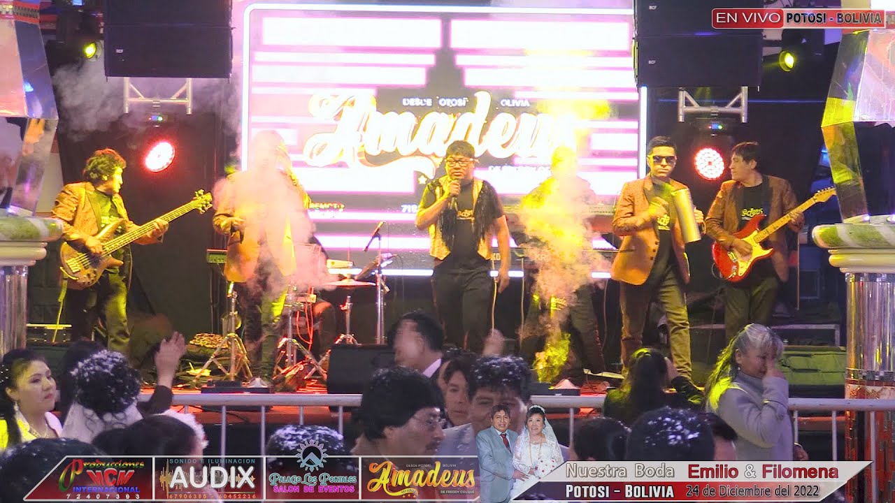 AMADEUS EN VIVO POTOSI- BODA DE EMILIO & FILOMENA 2022 - MCM Producciones