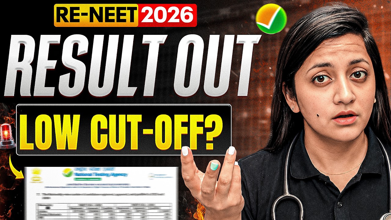 RE-NEET 2026 Results Out | Complete Cutoff Analysis & Next Strategy