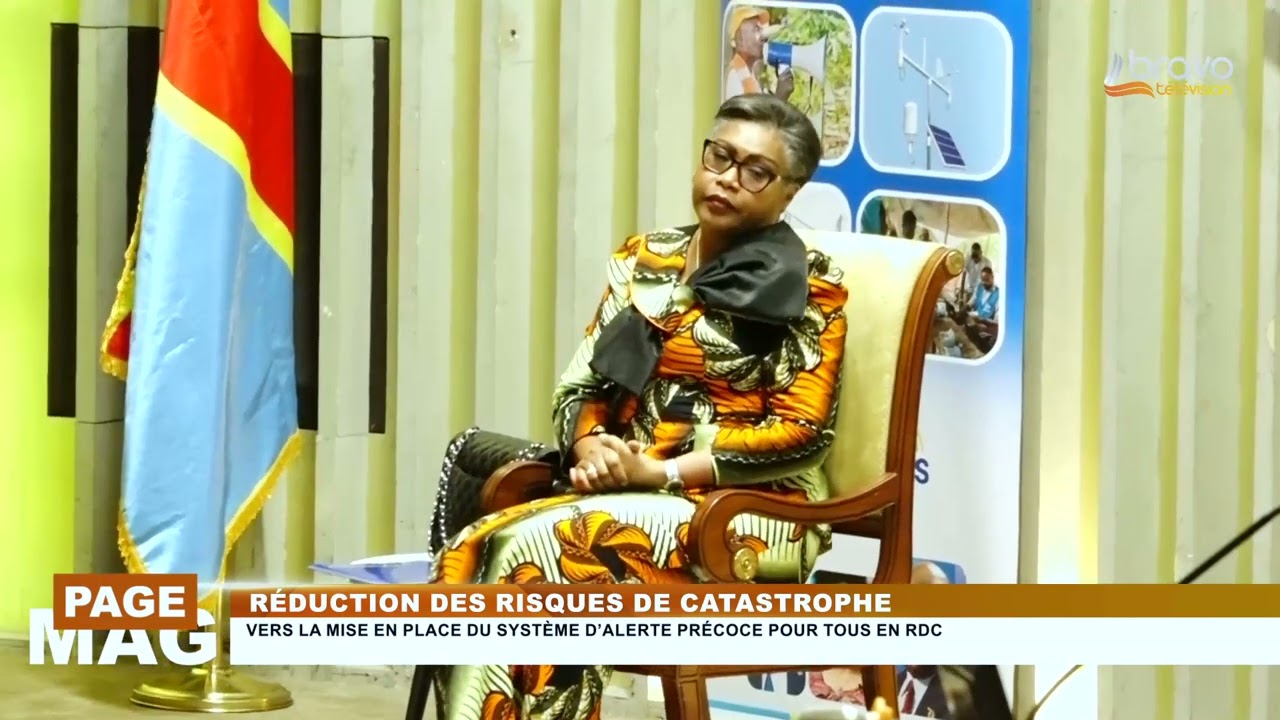RÉDUCTION DES RISQUES DE CATASTROPHE. MISE EN PLACE DU SYSTÈME D’ALERTE PRÉCOCE POUR TOUS EN RDC