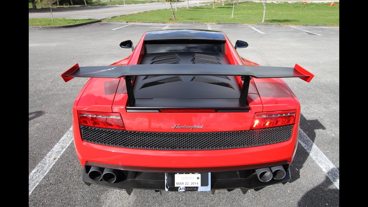 Lamborghini Gallardo LP570-4 Super Trofeo Stradale Startup and Walk-around