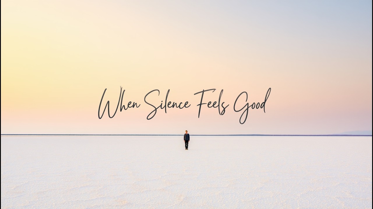 When Silence Feels Good