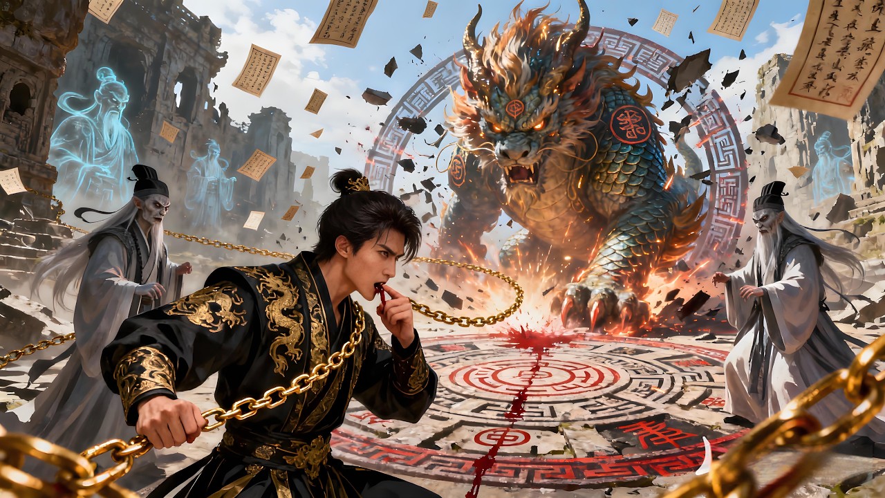 【完結】🔥道門傳人攜祖墳在擺攤算命？看他以符紙鎮邪祟，用雷法懲惡人書寫了一段熱血又奇幻的道門傳奇。
