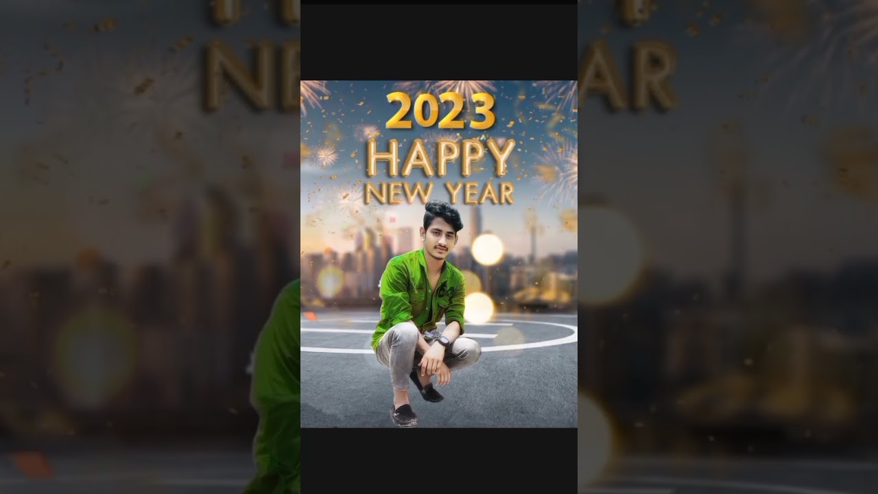 happy new year 2023 photo editing #shortvideo #ytshorts #trendingshorts video editing kaise karen