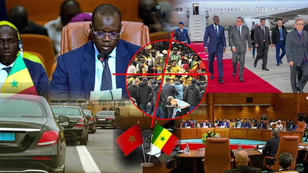 15e session de la Grande commission mixte de coopération Maroc-Sénégal  discours du PM Ousmane SONKO