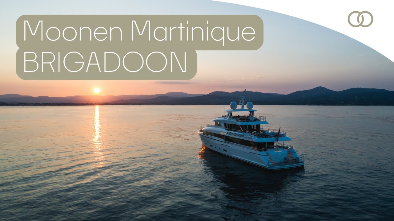 Moonen Yachts 36m BRIGADOON at sea