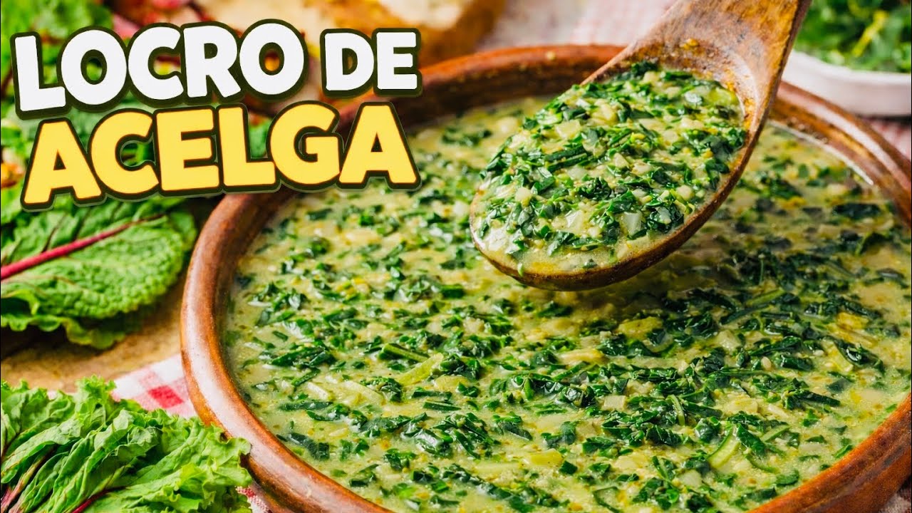 Locro de Acelga, RAPIDO y ECONÓMICO! - Cocina Ecuatoriana 