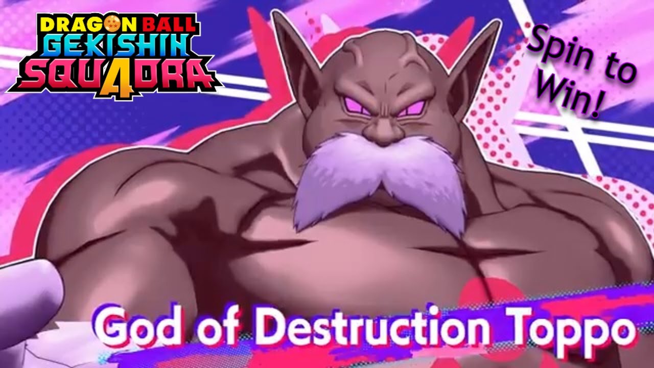 Toppo Spins to Win! | Dragon Ball Gekishin Squadra