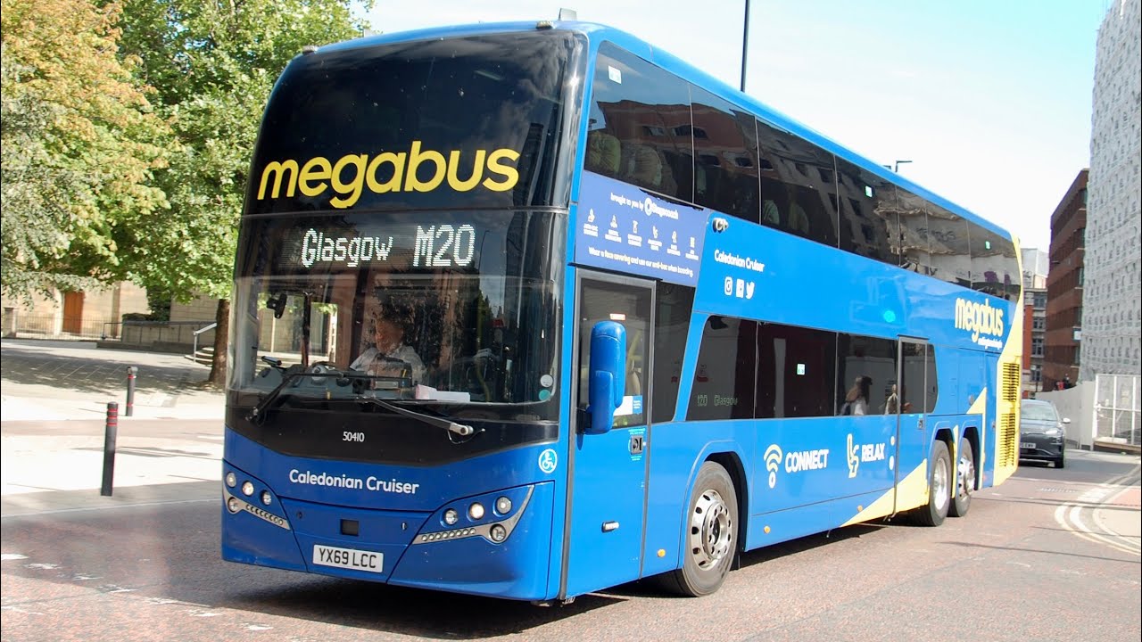 Megabus Journey: Megabus 50410 (YX69LCC) Volvo B11RLET/Plaxton Panorama