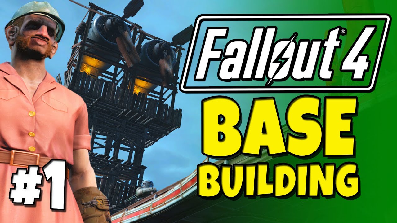 Fallout 4 - Building a Base! #1 Fort Ginger 