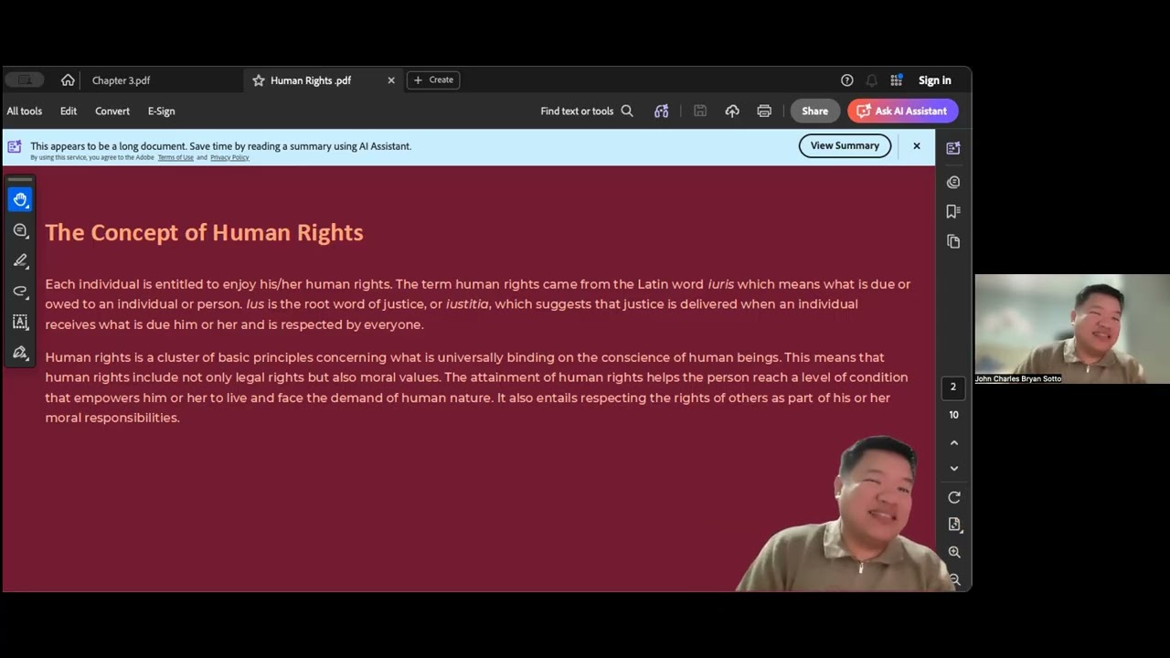The Concept of Human Rights