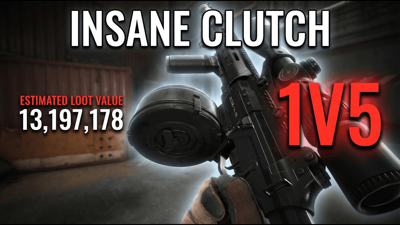 He Didn't Listen… So I Did It Alone (1v5 Clutch) | Arena Breakout Infinite