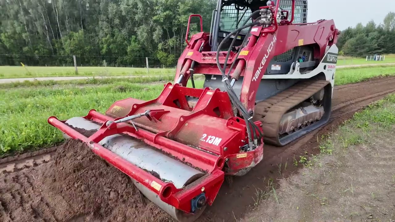 MULTI-FUNCTIONAL Skid-Steer Attachment CONETEKS 2.13M Forestry Rottor