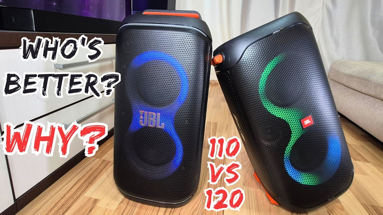 JBL Partybox 120 ЛУЧШЕ, чем JBL Partybox 110?